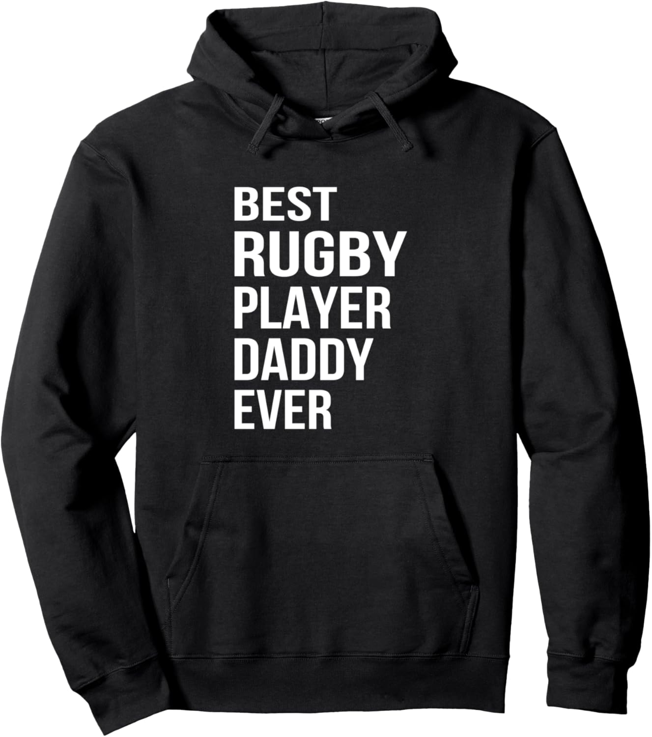 

Лучший регбист всех времен, папа! - Толстовка «Регби-папа» Rugby Player Daddy Rugby Dad, черный