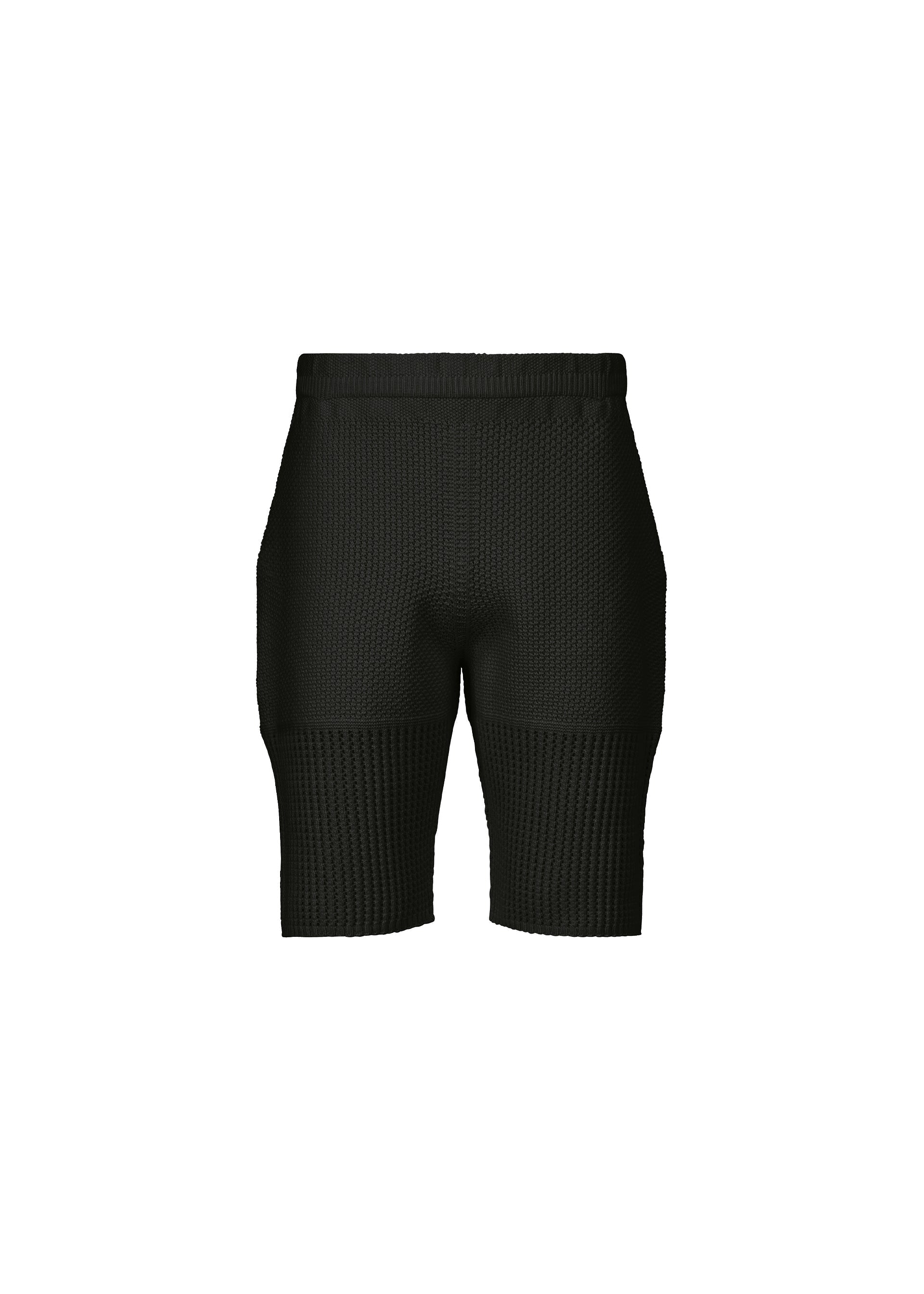 

Шорты rustic knit Homme Plissé Issey Miyake, черный