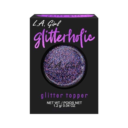 LA Girl Glitterholic Блестящие тени для век Party Girl Фиолетовый L.A. Girl — фото 2