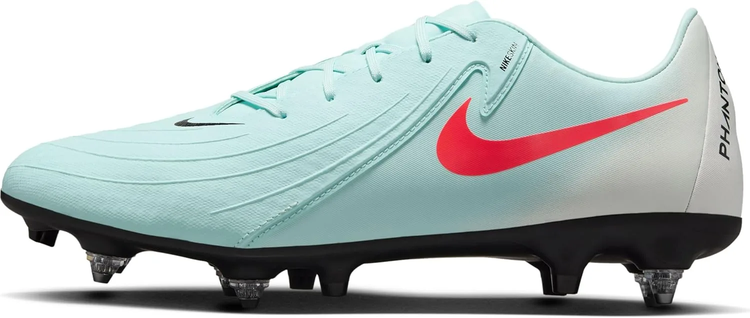 Мужские кроссовки Nike Phantom Gx 2 Academy Oxford, красный/темно-серый/мятный
