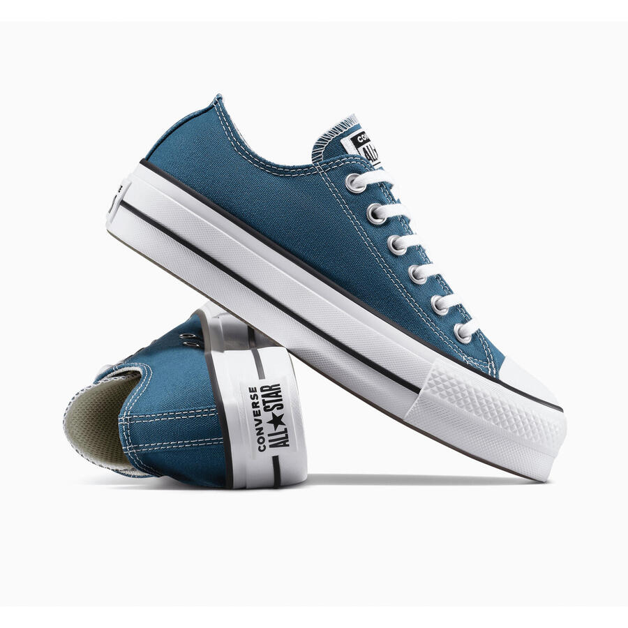 Кроссовки Converse Chuck Taylor All Star Lift, синие, женские — фото 3