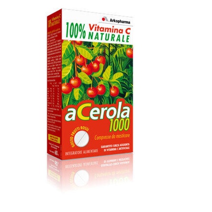 

Arkopharma Acerola 1000 Пищевая добавка 30 жевательных таблеток Arkofarm Srl