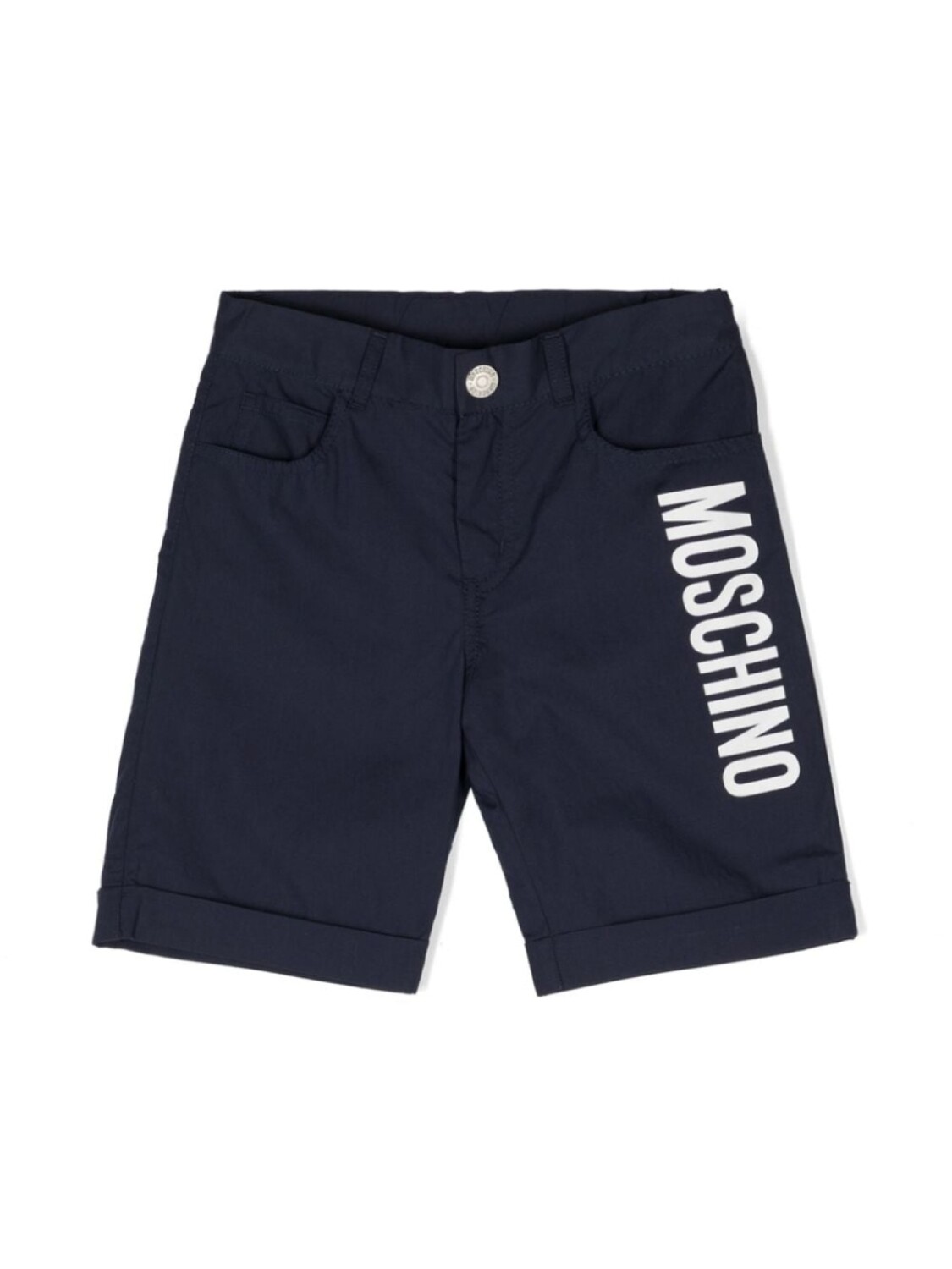 

Moschino Kids шорты с логотипом, синий