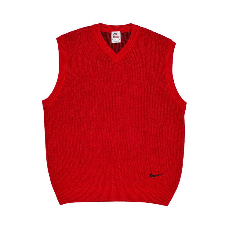 

Свитер Supreme x Nike Sweater Vest, Red