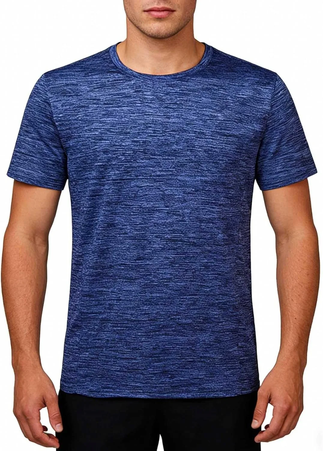 Мужская футболка с коротким рукавом Slim Fit для тренировок — фото 2