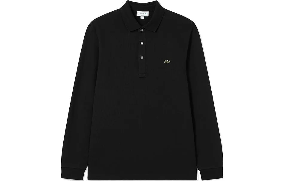 Футболка-поло мужская с воротником-поло умеренного прямого кроя LACOSTE, 132/crocodile зеленый — фото 3