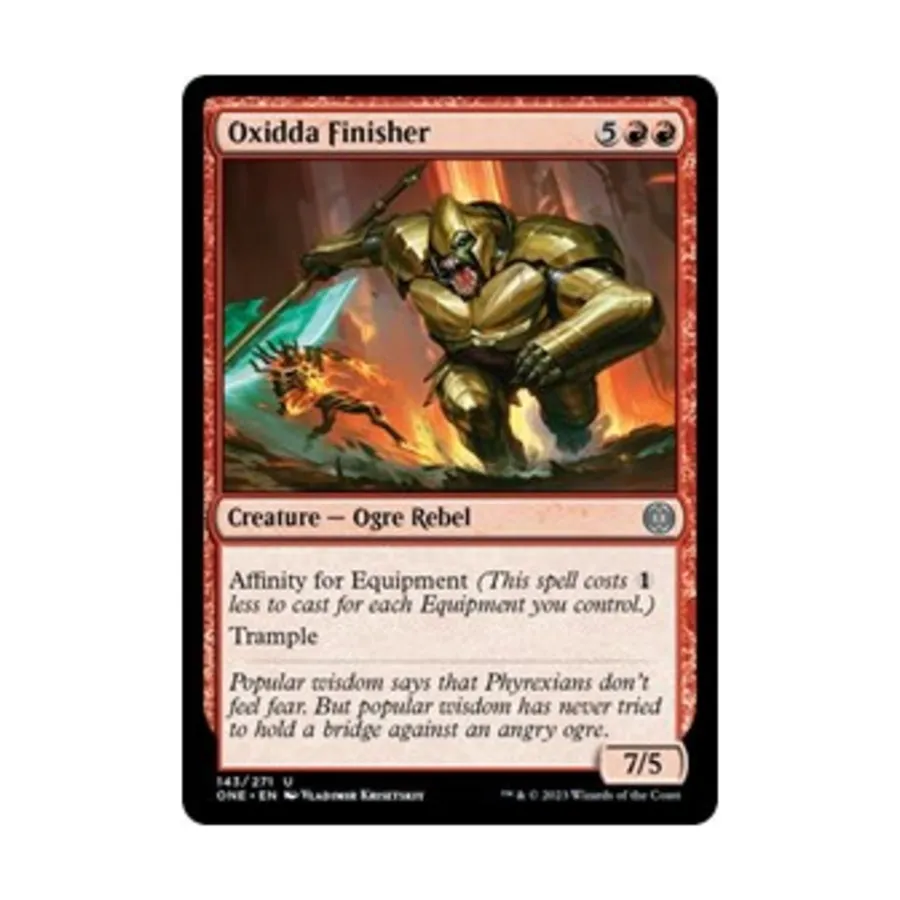 

CCG Оксидда Финишер (U), MTG - Phyrexia: All Will Be One