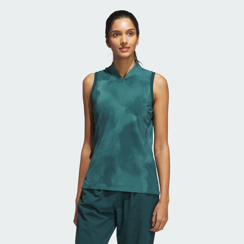 

Спортивный топ Adidas Ultimate365 Tour Polo Shirt, цвет Aurora Ivy