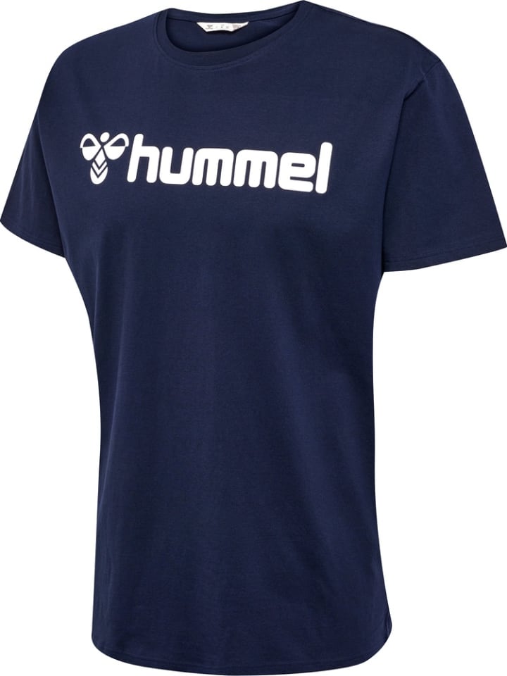 

Футболка Hmlgo 2.0 Logo T-Shirt S/S синего цвета Hummel