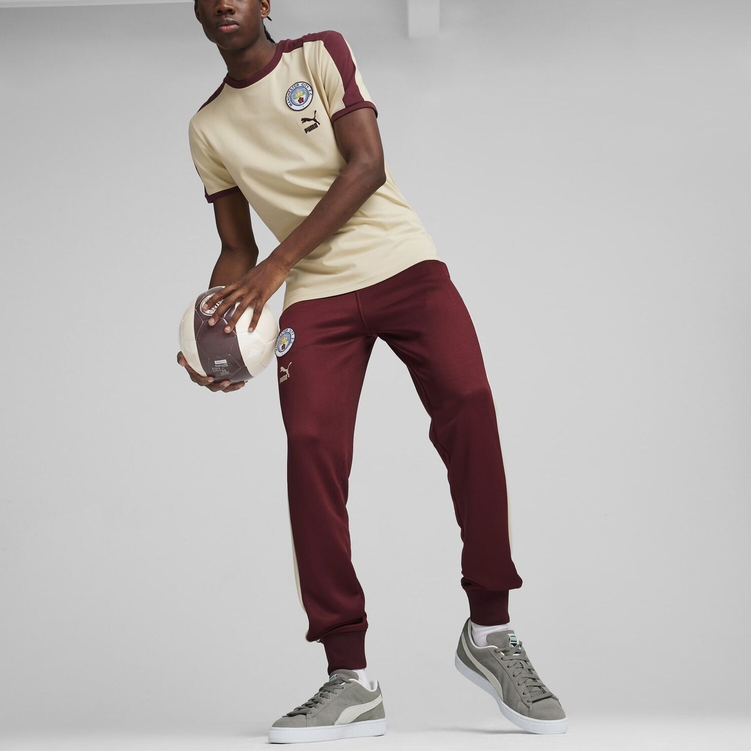

Футболка мужская овсянка Puma, светло-бежевый