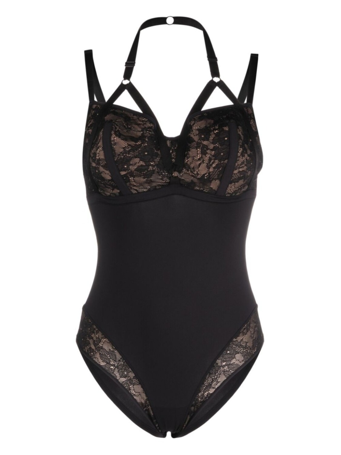 

Marlies Dekkers кружевное боди Taboo Balcony, черный