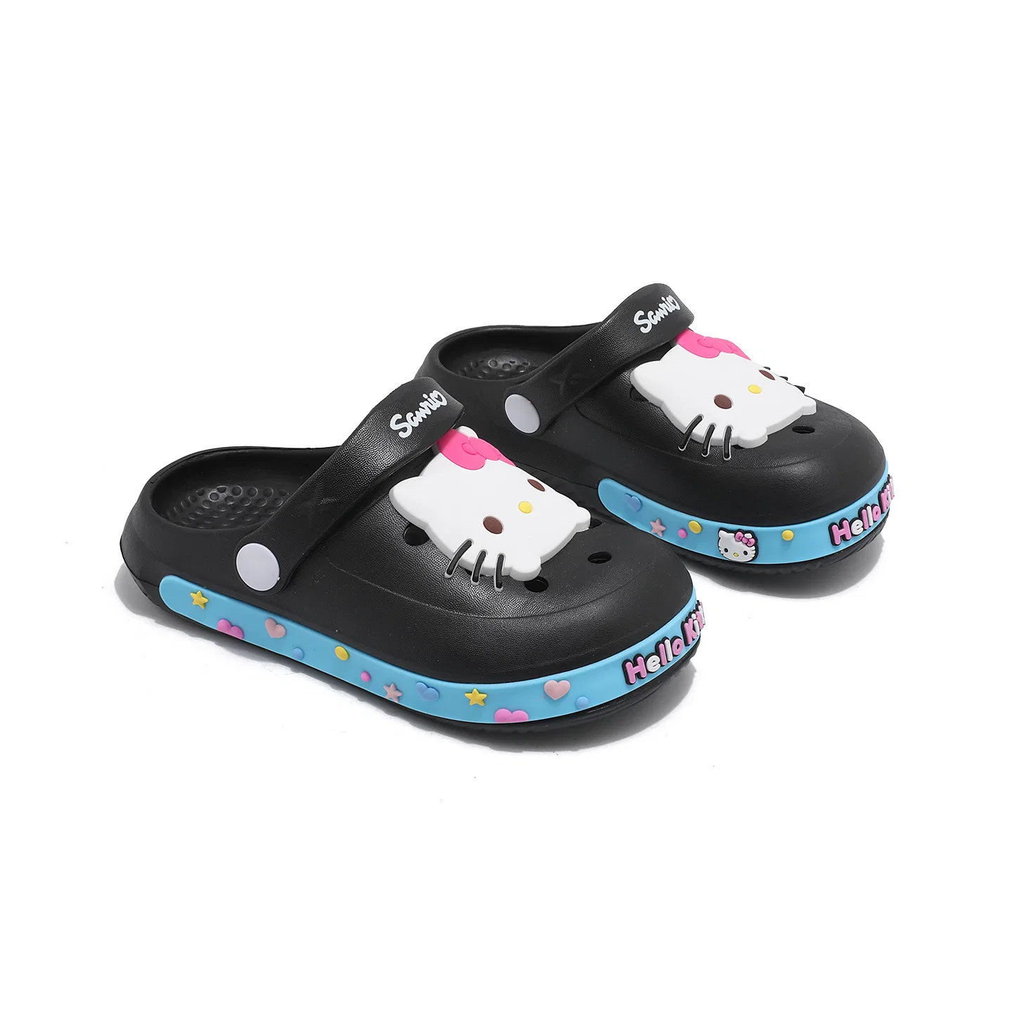 Детские сабо Sanrio Hello Kitty с EVA подошвой розовые — фото 4