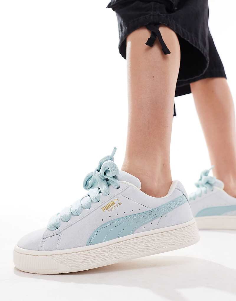 

Голубые кроссовки PUMA Suede XL, Синий, Голубые кроссовки PUMA Suede XL