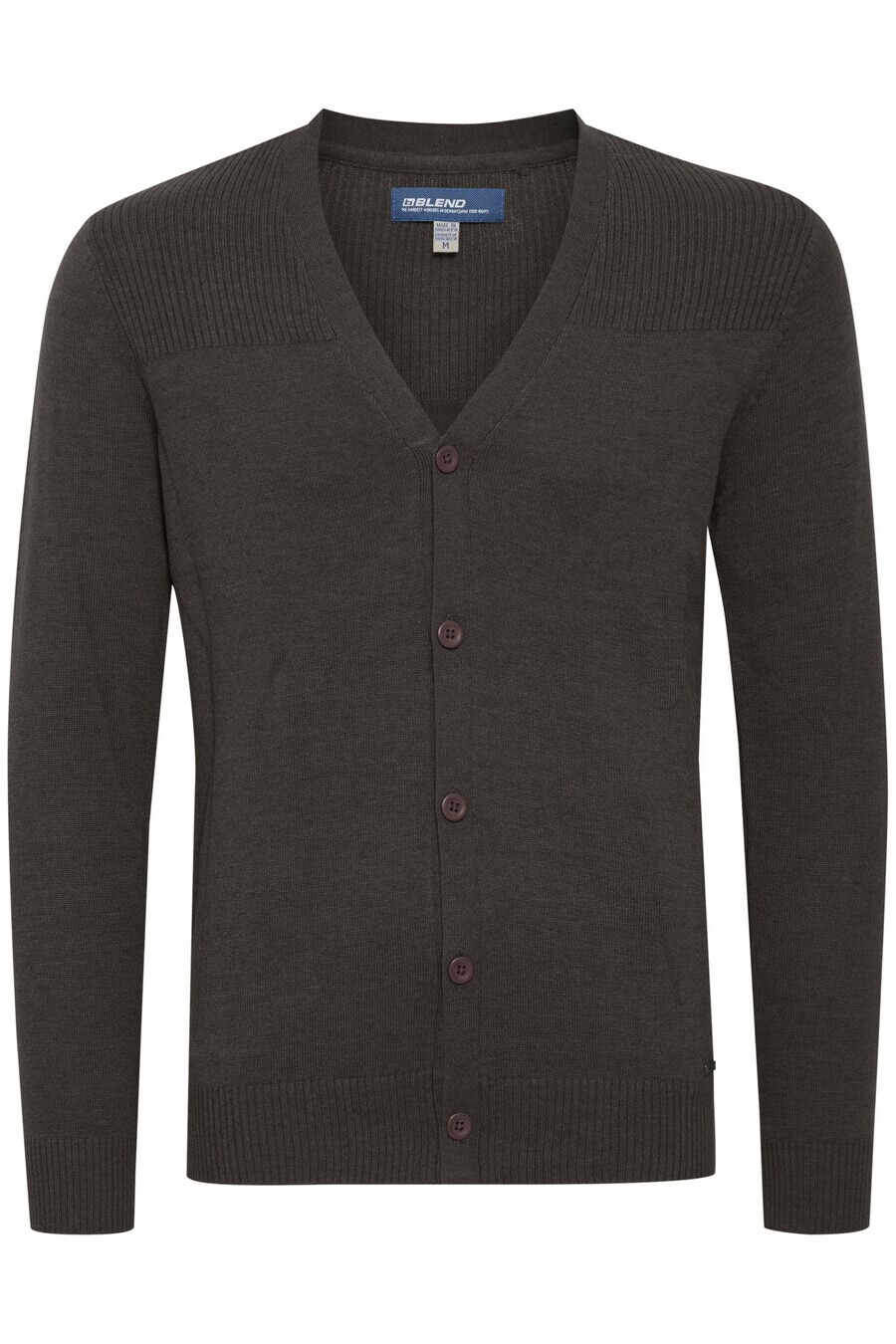 

Вязаный кардиган BLEND Knit Cardigan Caden, антрацит