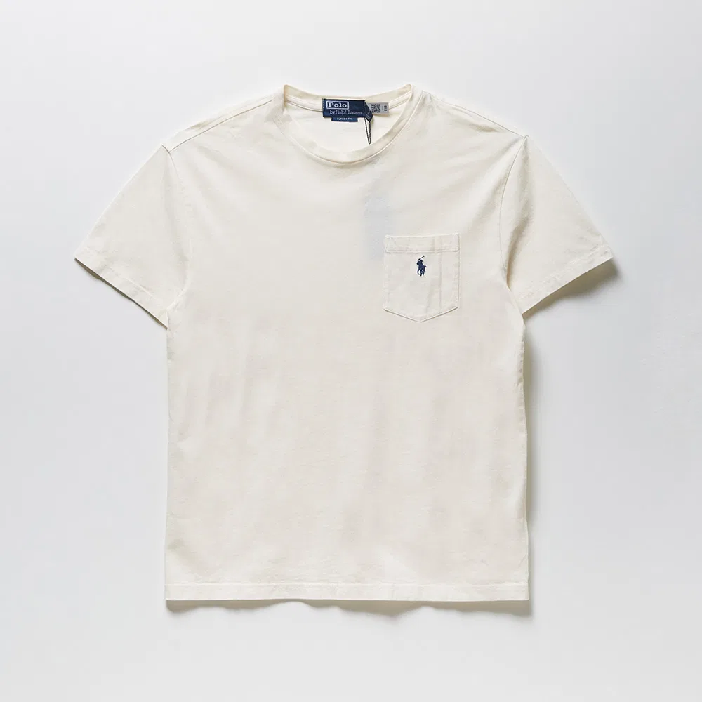 Мужская футболка с коротким рукавом белая от Polo Ralph Lauren