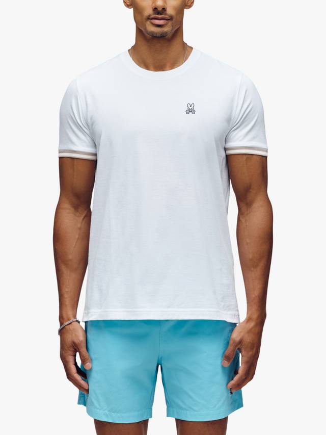 

Футболка с логотипом Nolan Psycho Bunny, White