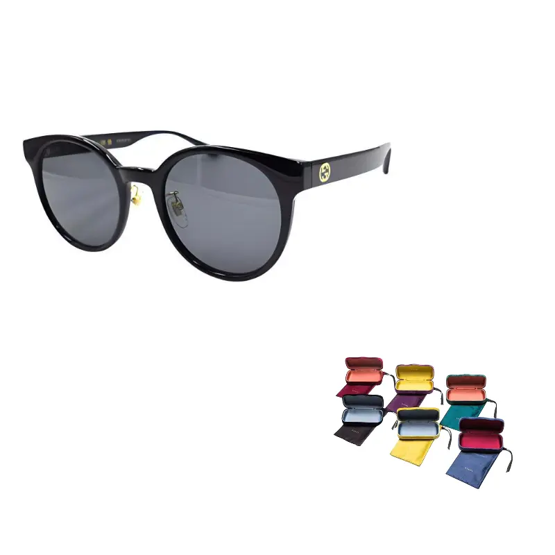 

GUCCI Круглые солнцезащитные очки, Black