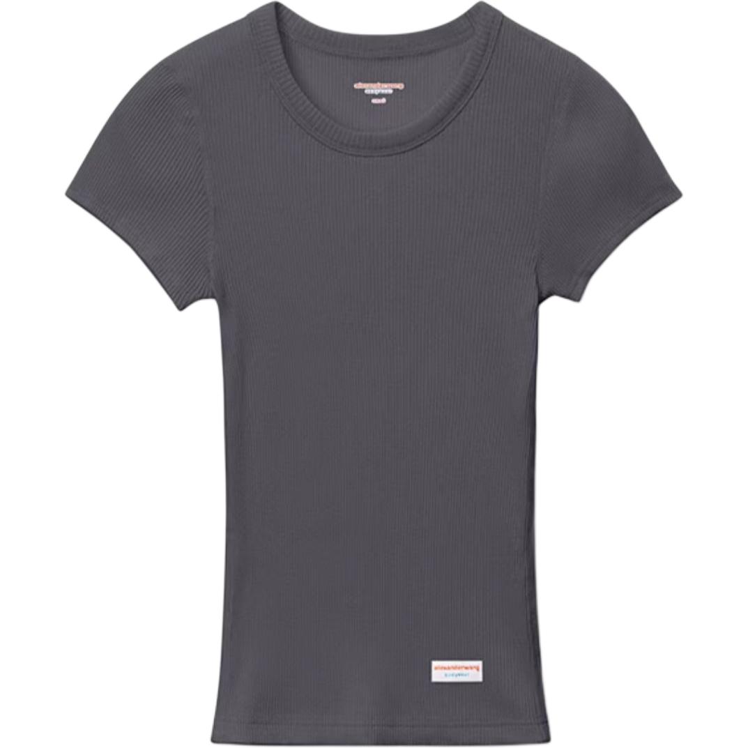 

Футболка Bodywear SS25 унисекс Alexander Wang, army зеленый