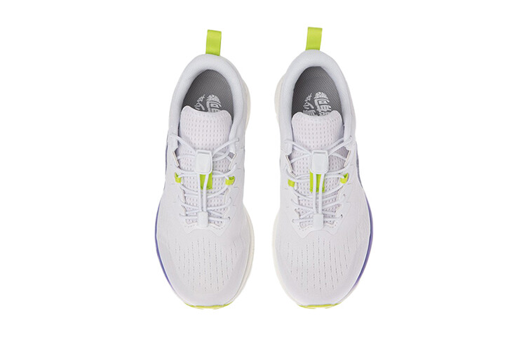 Кроссовки детские беговые GS Low-top Standard белые/соково-зеленые Lining Young — фото 4