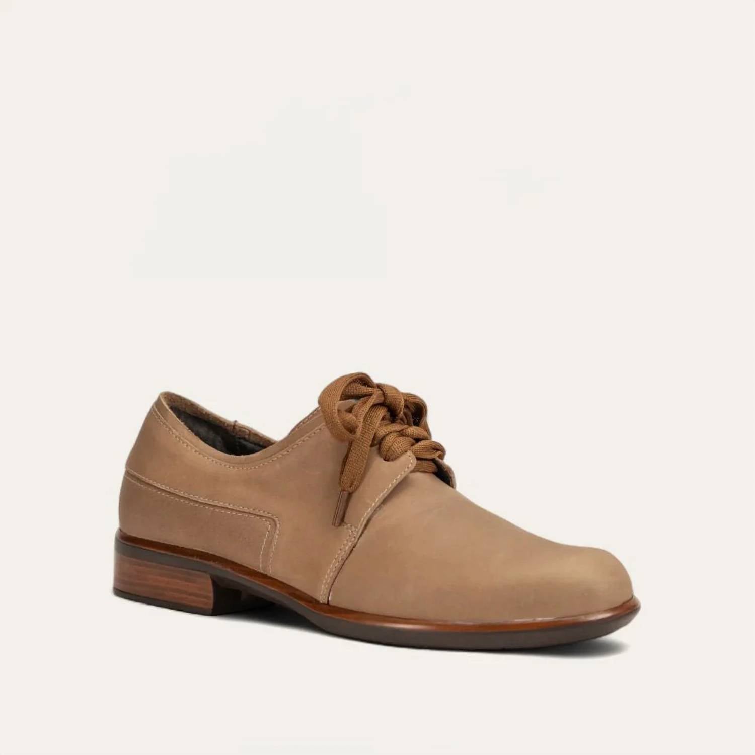 Женские оксфорды Blizzard Medium в цвете Bark Nubuck NAOT, Bark Nubuck