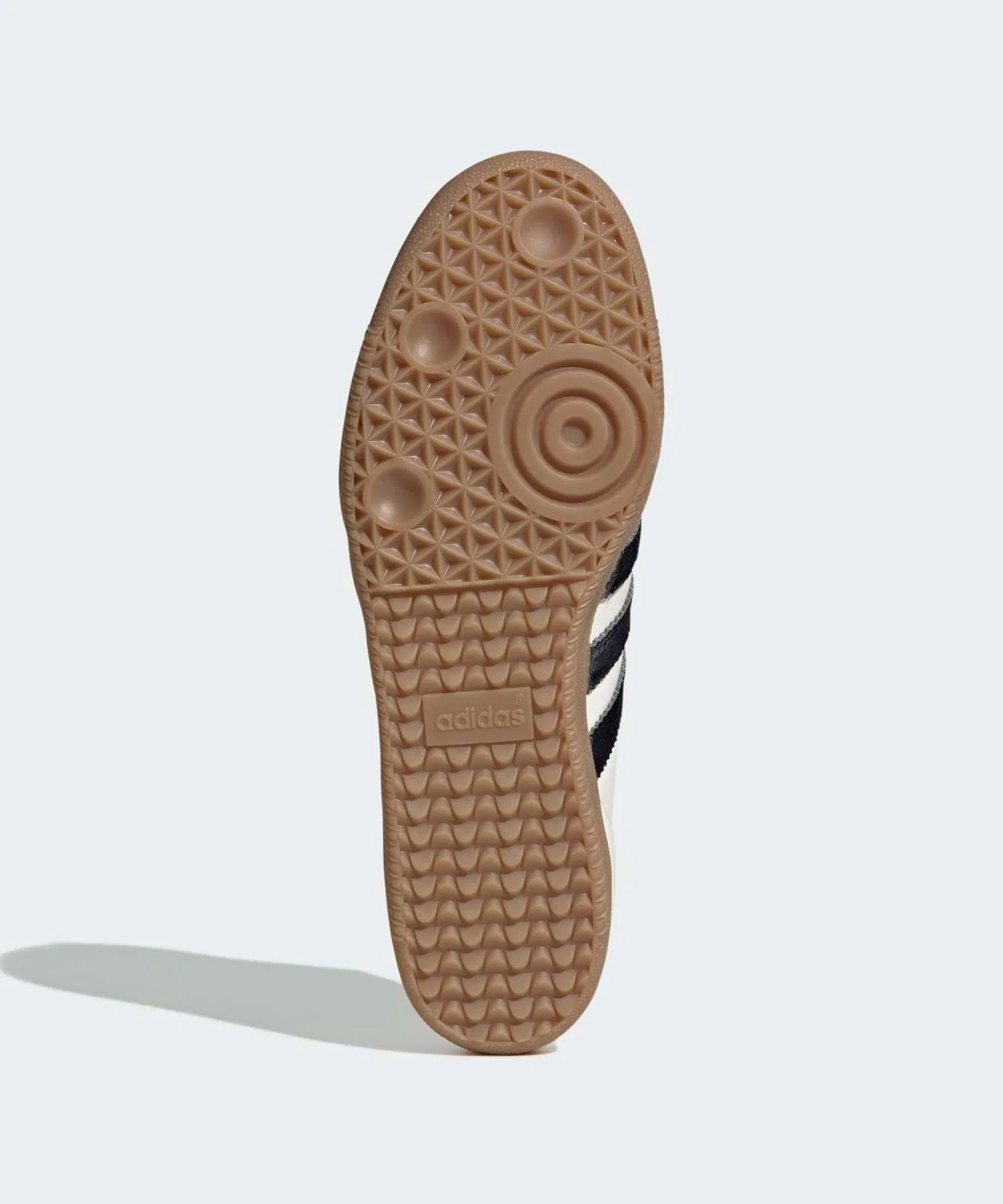 Унисекс кроссовки Adidas Samba из кожи белые — фото 3