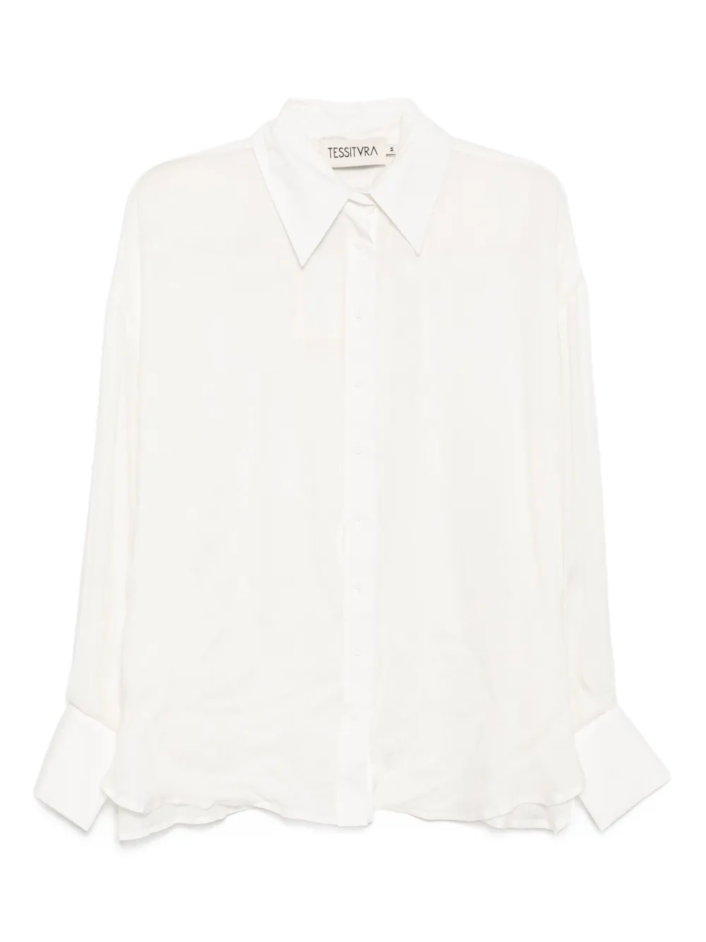 

Рубашка средней посадки Tessitura Body Couture, белый