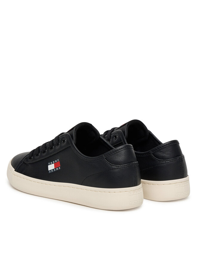 Тканевые кеды Tjw Lightweight Court EN0EN02875 Tommy Jeans, черный — фото 3