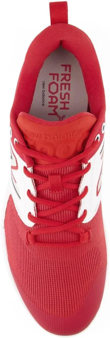 Бейсбольные кроссовки New Balance Fresh Foam X 3000 V6 для мужчин, металлические, красно-белый — фото 2