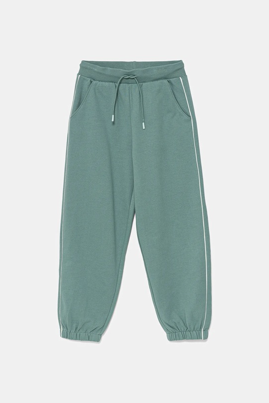 

Детские хлопковые спортивные брюки United Colors Of Benetton, бирюзовый