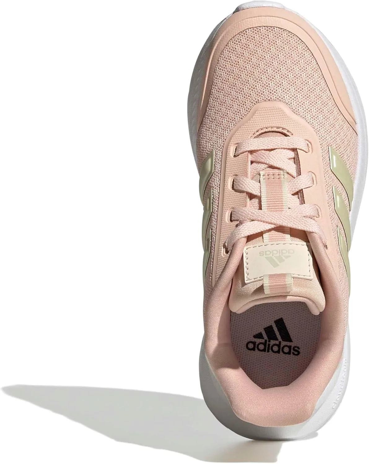 Кроссовки Adidas для детей и подростков X_PLR (для старших детей), розовый/металлик/белый — фото 2