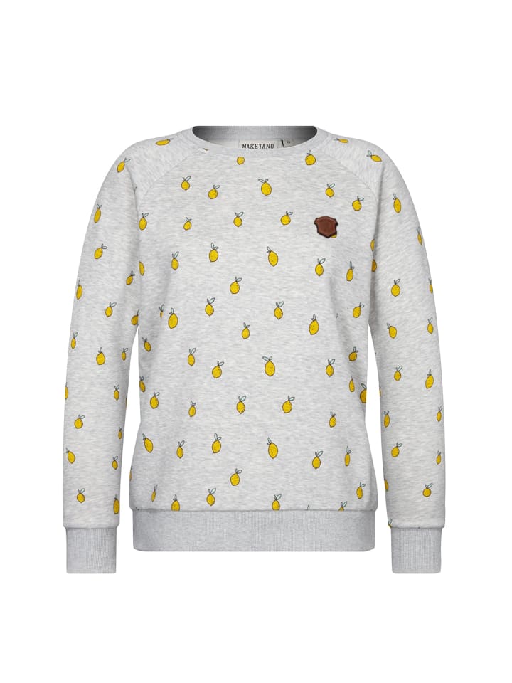 

Naketano Толстовка Krokettenhorst Allover Citrons/Grey