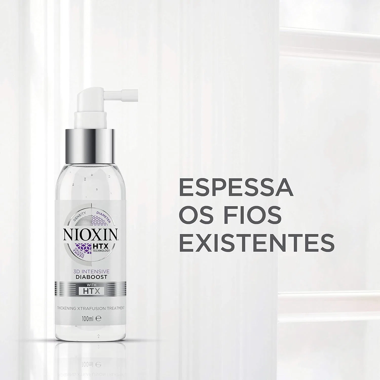 Интенсивное средство для утолщения волос Nioxin 3D Intensive Diaboost Xtrafusion Treatment, 100 мл Nioxin — фото 3