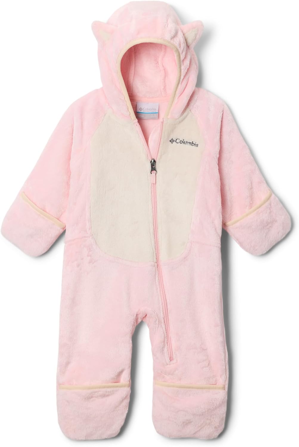 Columbia Unisex Baby Foxy Baby Sherpa Bunting, Satin Pink/Chalk — фото 3