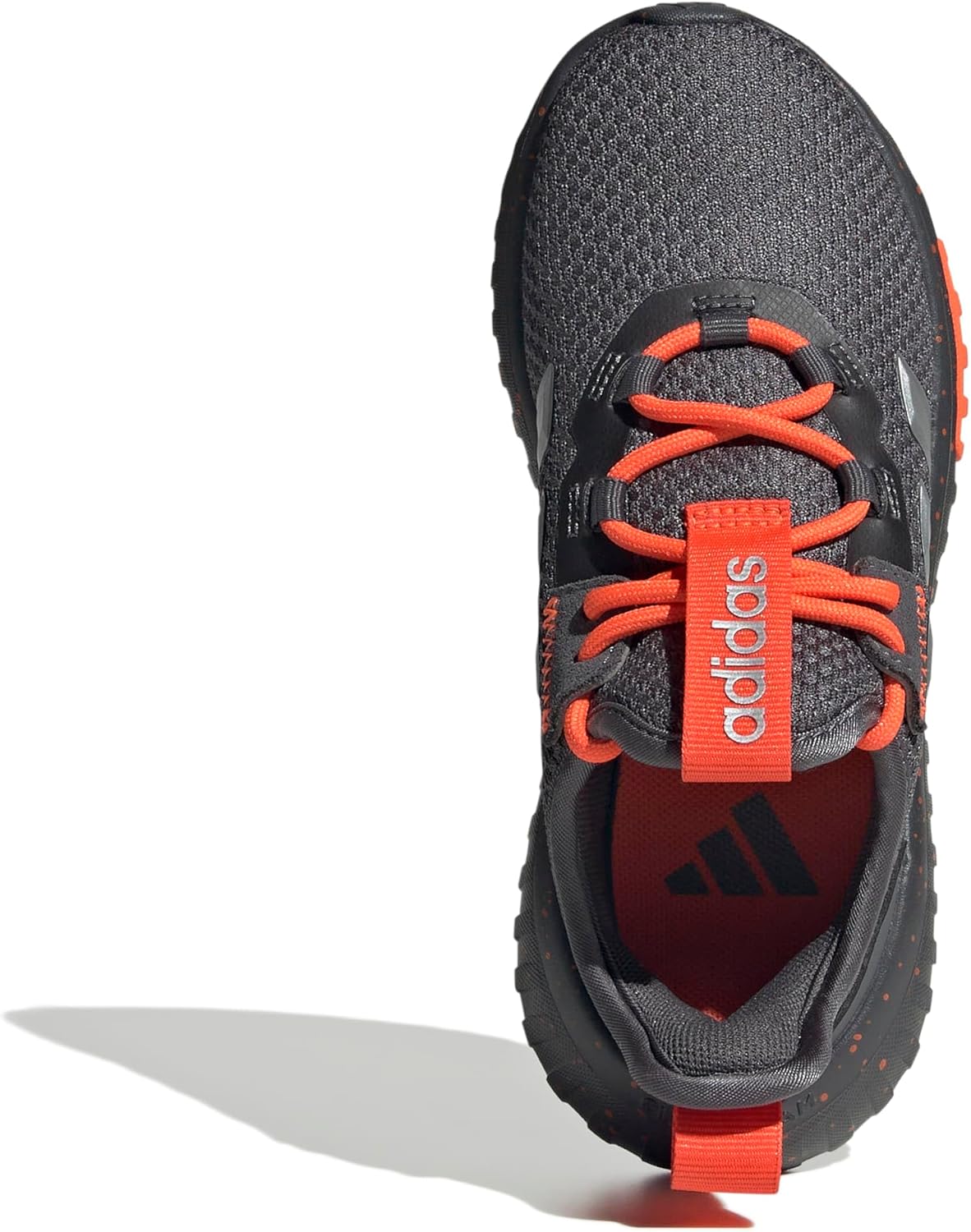 Детские кроссовки Adidas Kaptir 4.0 (унисекс), оранжевый/серый — фото 2