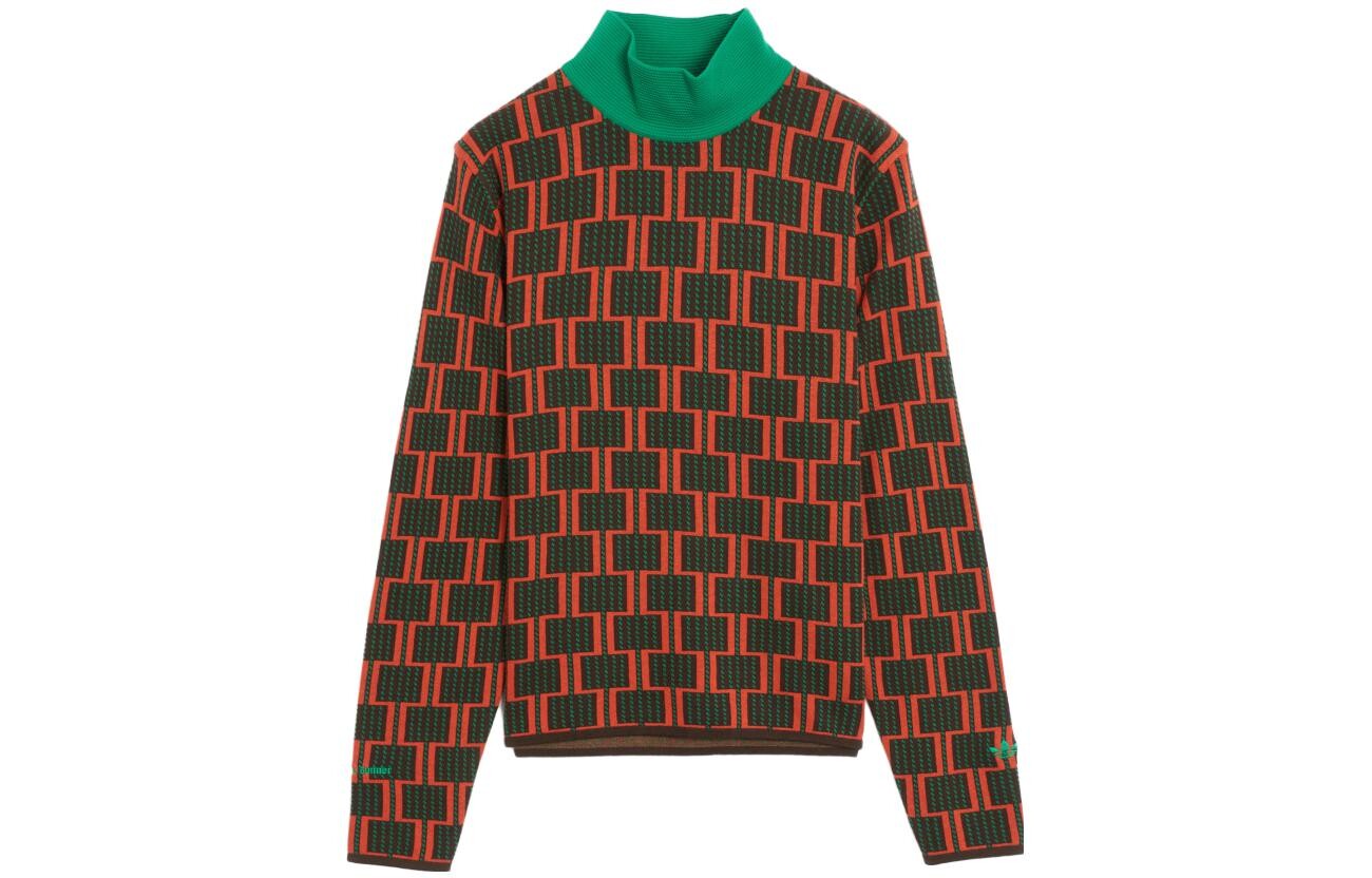 

Трикотажная рубашка Adidas X Wales Bonner Adidas Originals, красный