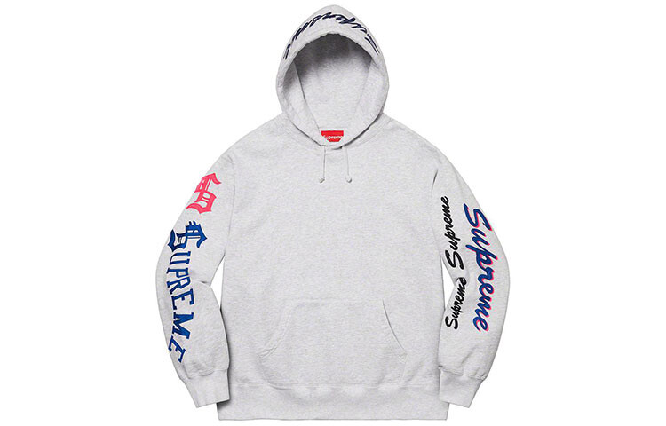 Осень/Зима 21 Толстовка унисекс Supreme, фиолетовый — фото 2