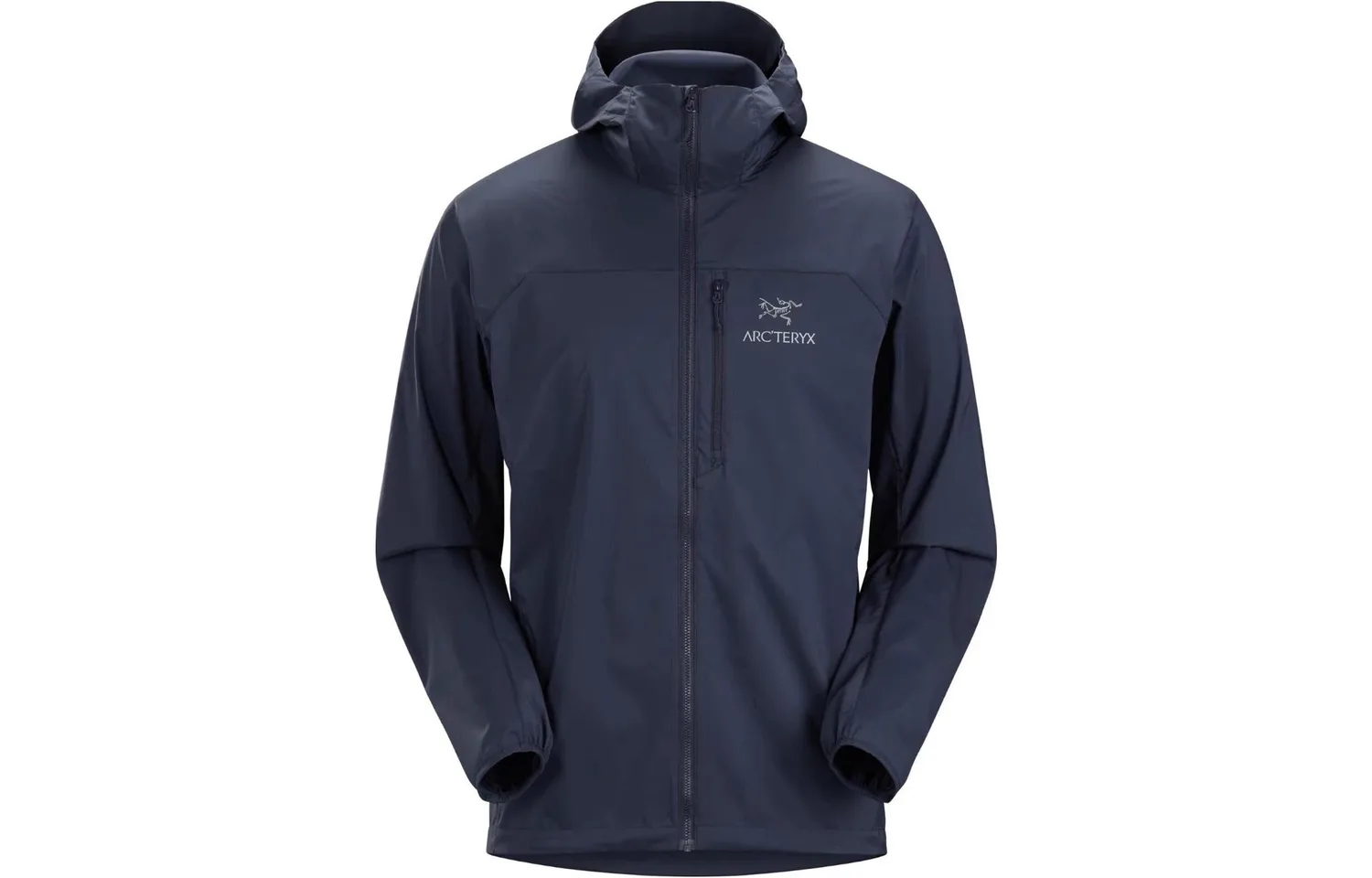 Мужская куртка Squamish с капюшоном Arcteryx, Black Sapphire/Black Sapphire