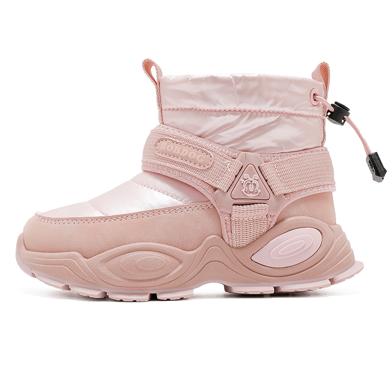 

Противоскользящие термо сапоги для детей с поддержкой баланса kids BOBDOG, розовый