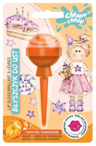 

Chlapu Chlap LOLLIPOPS блеск для губ мандарин
