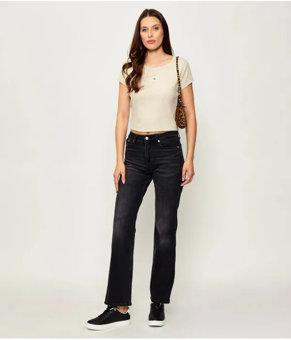 Базовые кожаные кроссовки Tommy Hilfiger, черный — фото 2