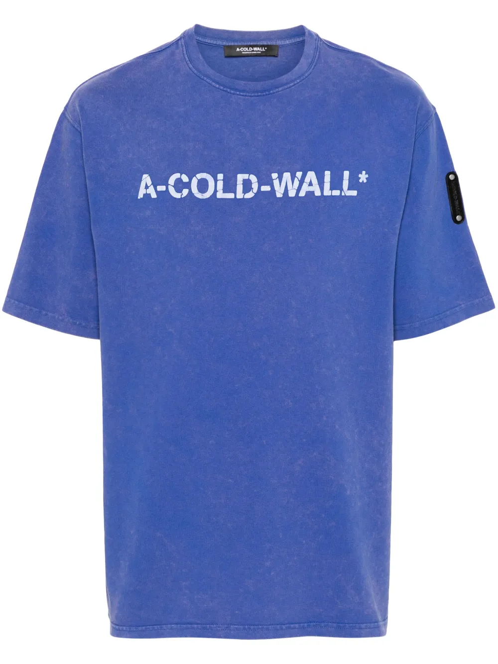

Футболка Overdye Logo A-COLD-WALL*, синий