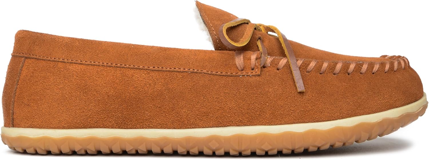 Мокасины Minnetonka Tomm из замши для мужчин, коричневый — фото 3