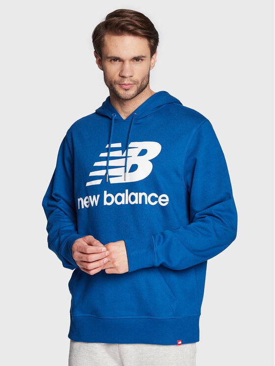 

Толстовка свободного кроя New Balance, синий