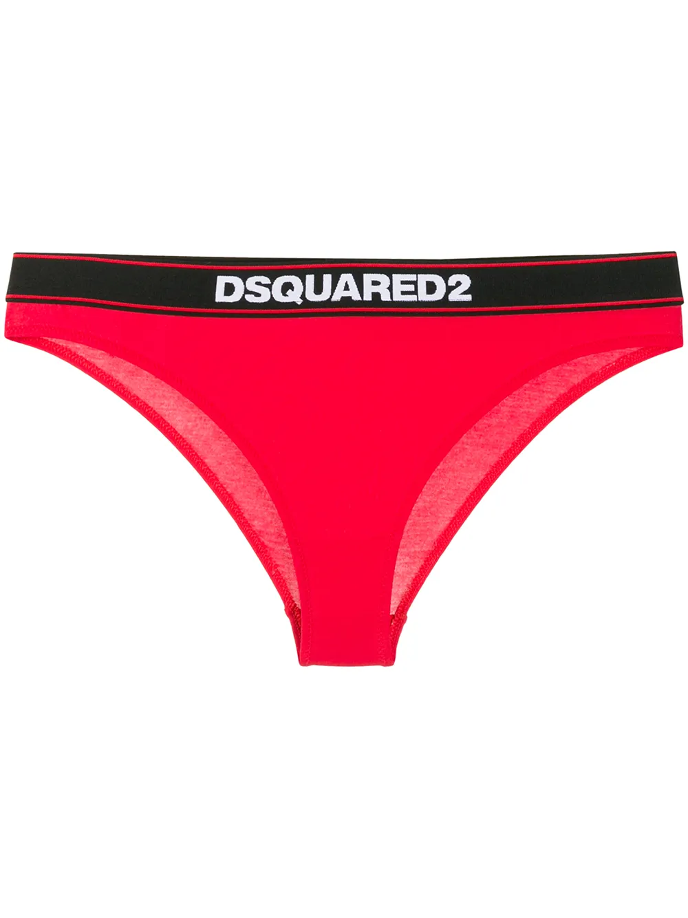 

Трусы-брифы с логотипом DSQUARED2, красный