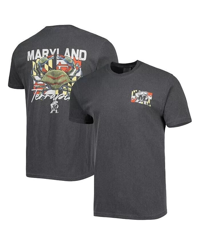 

Мужская черная футболка Maryland Terrapins Hyperlocal Image One, черный