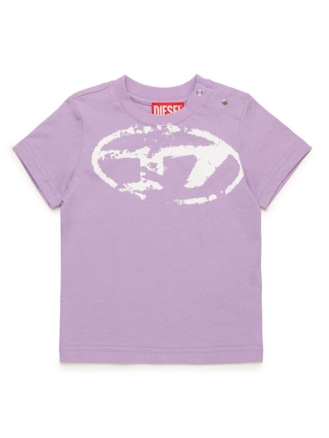 

Футболка с логотипом Diesel Kids, фиолетовый