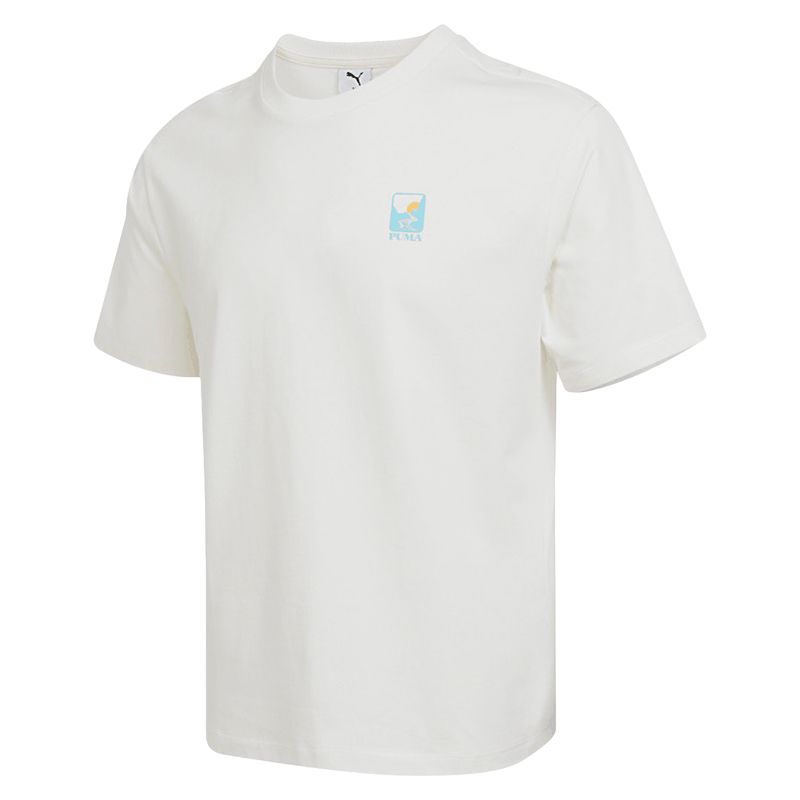 

Футболка ESS WARDROBE HC SS мужская PUMA, белый