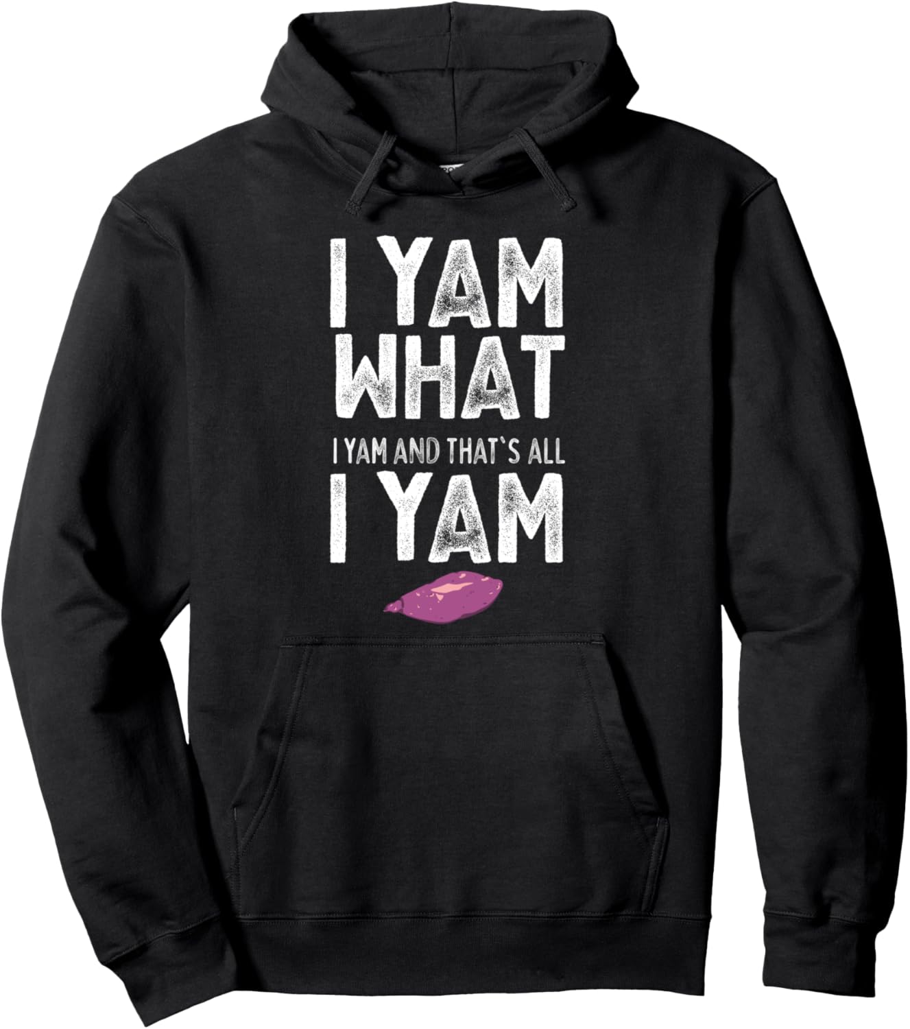 

Я Ям Ям Что я люблю Просто я Ям Ям Худи, черный Funny Yam Apparel Co