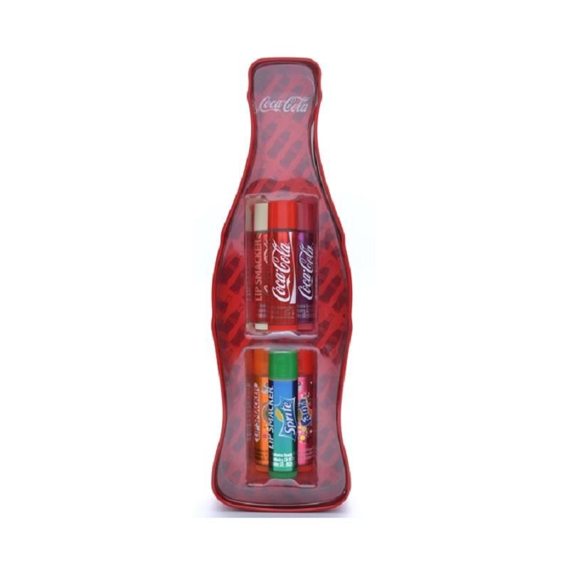 

Губная помада Coca-Cola Vintage Bottle Tin Box Bálsamo Labial Lip Smacker, 6 шт