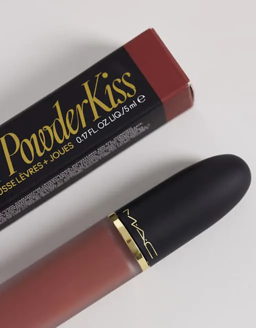 MAC Powder Kiss Мусс для губ и щек — темно-серый — фото 3